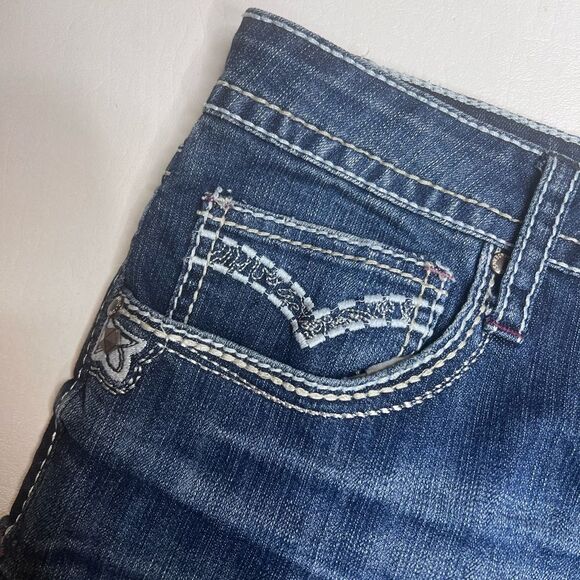 Hydraulic Blue Jean Shorts Size 17/18 - Picture 2 of 6